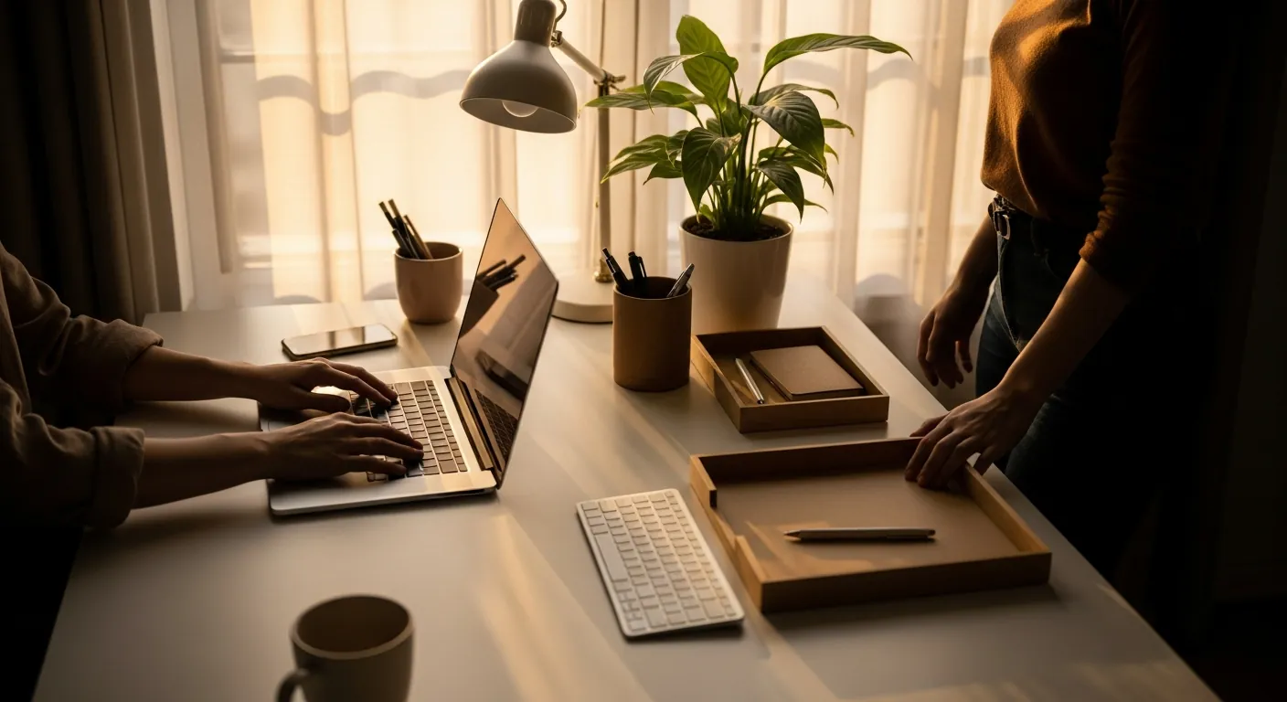 Rituel de fin de journée télétravail : sas de décompression